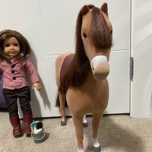 AG doll horse with riding outfit